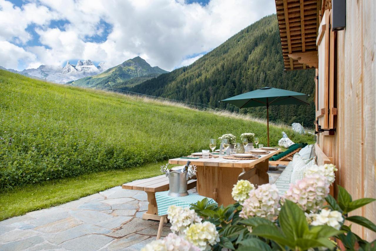 Chalet Berghaus Gauertal شرنز المظهر الخارجي الصورة